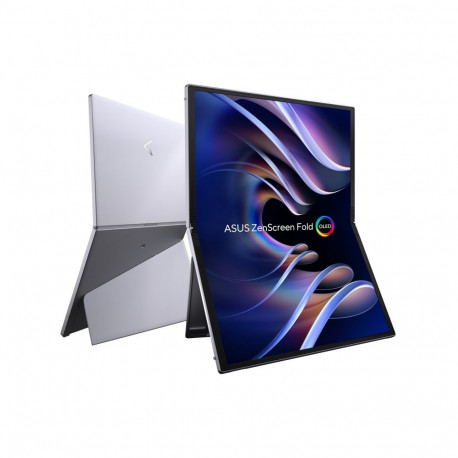 ASUS kaasaskantav monitor ZenScreen Fold OLED MQ17QH 17.3inch WUXGA 4:3 60Hz 350cd/m2 0.2ms mini HDM