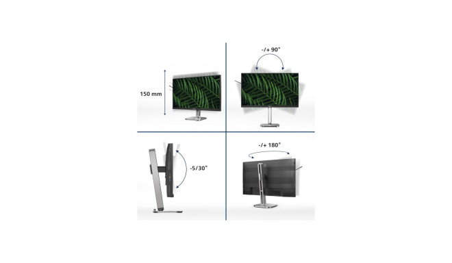 Philips 27B2G5200/00 monitor 27-tolline FHD LED 16:9 IPS 75Hz D-SUB HDMI 1.4 DP 1.2