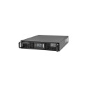 QOLTEC 52285 katkestusteta toiteallikas UPS RACK jaoks / 1kVA / 1000W / võimsustegur 1.0 / LCD / EPO