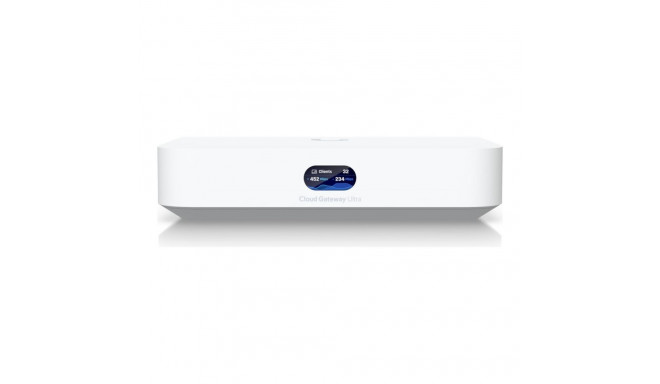 ubiquiti unifi cloud gateway ultra / 1x 1/2.5 GbE RJ45-port WAN / 4x GbE RJ45-porti LAN / 1 Gbps suu