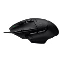 LOGITECH G G502 X Hiir optiline juhtmega USB must