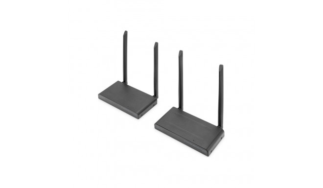 DIGITUS 4K Juhtmevaba HDMI Pikendaja/Jagaja Komplekt 1x4 200m 1x TX 1x RX