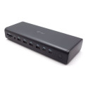 I-TEC Universaalne 6x 4K Ekraan DS 6x4K 2xDP 2xHDMI 2xUSB-C 1xGLAN 2xUSB-C Gen.2 4xUSB 3.2 1xAudio/M