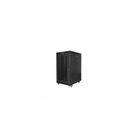 LANBERG FF01-8022-23BL vabaltseisev 19-tolline isekokku pandav lamedas pakendis 22U/800x1000mm must