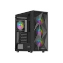 NATEC Genesis PC Case Diaxid 605 black ARGB