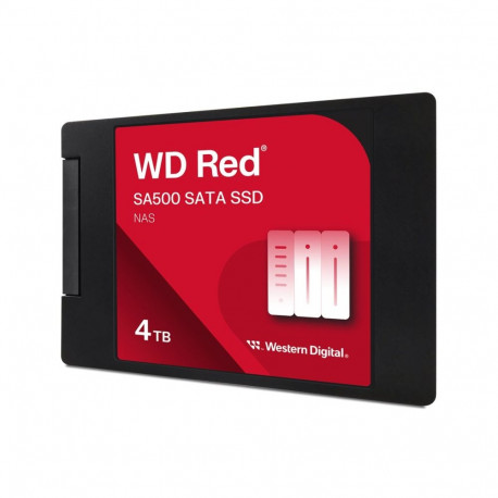 WD Red SSD SA500 NAS 4TB 2.5-tolline SATA Sandiskiga
