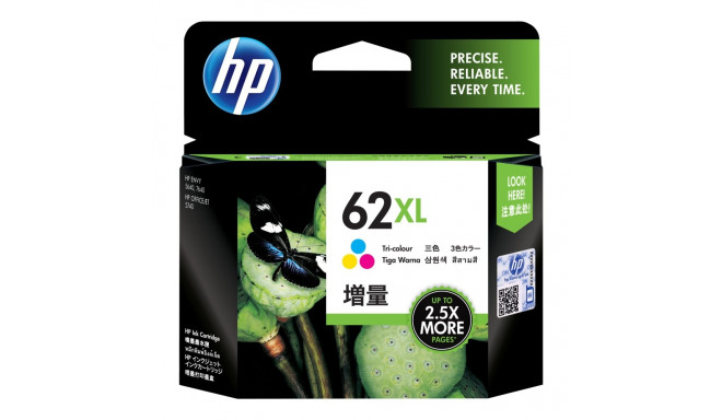 HP 62XL kolmevärvi tindikassett