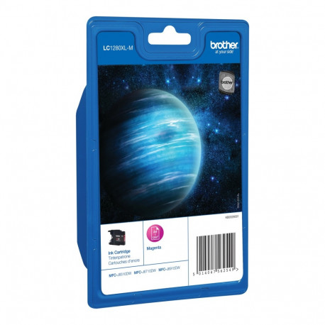 BROTHER LC1280XLM Ink magenta 1200pages for MFCJ6510DW MFCJ6710DW MFCJ6910DW MFC5910DW