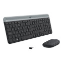 LOGITECH Slim Juhtmevaba Klaviatuuri ja Hiire Komplekt MK470 - GRAFIIT - US INTNL - INTNL