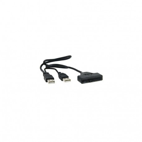 USB 2.0 Type-A to SATA 7+15Pin Adapter