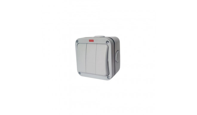 Weatherproof Switch, 3 Gang, IP66, EU