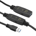 Active extension Cable USB 3.0 AF – AM, 10m