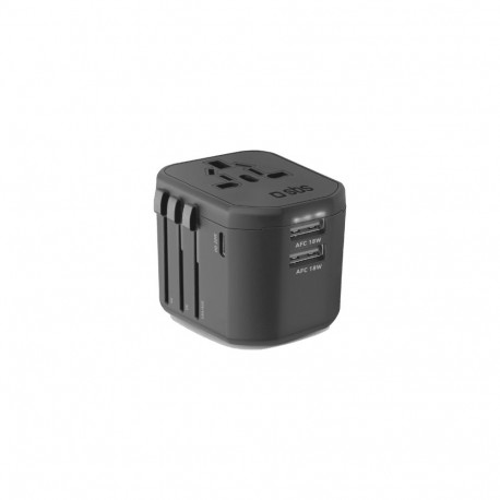 SBS Universal-Reiseadapter 18W (EU/UK/US/AUS-Stecker)