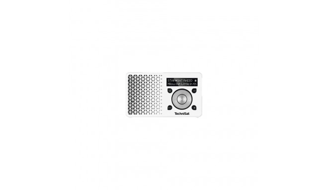 TechniSat Digitradio 1 DAB+ Radio weiß/silber