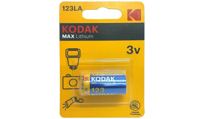 Kodak K123LA Max Litija baterija