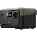 ECOFLOW portable power station EcoFlow RIVER 2, power stations (black/grey, 256Wh, X-boost 600W, LFP