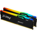 Kingston DDR5 16GB - 5200 - CL - 36 - Dual-Kit - KF552C36BBEAK2-16, Beast, RGB