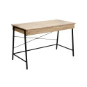 Desk HANNES 120x60xH76cm, rustic melamine