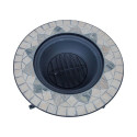 Fire pit MOSAIC 60x60xH45cm, beige