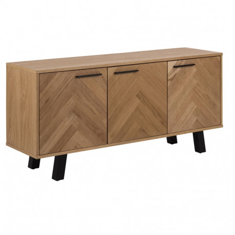 Sideboard BRIGHTON 150x40xH71cm, oak