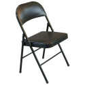 Folding chair PIKNIK black/PU