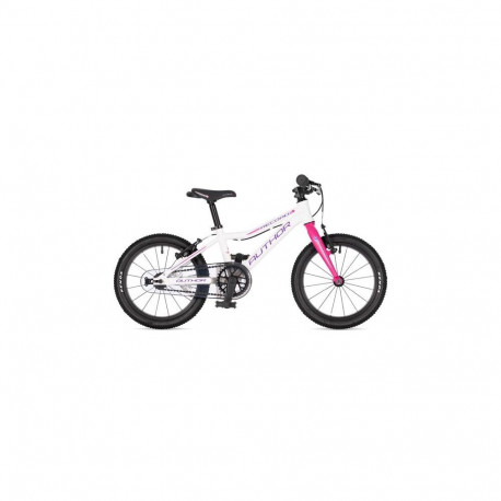 Author Record 16 bike, Extreme White/Suzy Pink