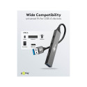 USB jagaja GOOBAY USB-A - 4 x USB-A (USB3.2)