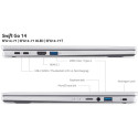 Sülearvuti Acer Swift Go 14 OLED, i5 16GB 512GB, hõbe