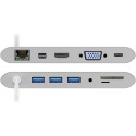 Dokkimisjaam GOOBAY USB-C Multiport HDMI 4K@30Hz