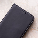 Kaardivahega mobiiliümbris Setty Galaxy A35 Smart Magnetic, must