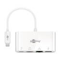 Dokkimisjaam GOOBAY USB-C - HDMI 4K@30Hz / USB-A / USB-C / RJ45