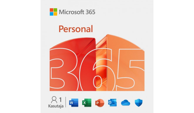Tarkvara Microsoft 365 Personal, 1 aasta