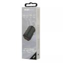 Car charger USB-A, USB-C 38W  by Musthavz Black Car charger USB-A, USB-C 38W  by Musthavz Black