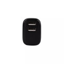 Travel Charger 17W 2xUSB-A By Musthavz  Black