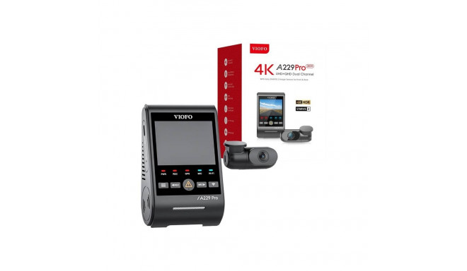 VIOFO A229 PRO 2CH 4K + 2K WiFi, GPS