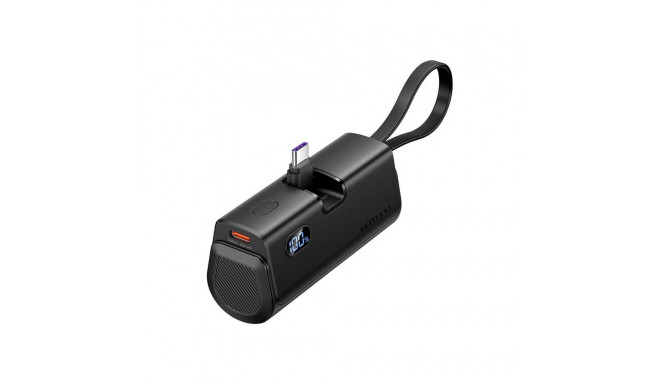 Powerbank Vention LED display 4800mAh 22.5W FHQB0 (black)