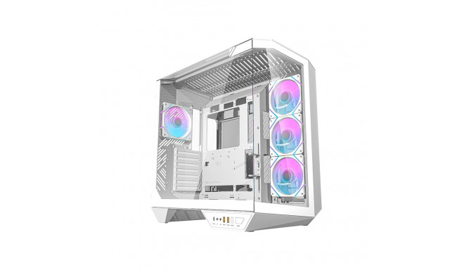 Darkflash DY470 computer case (white) + 4 fans + GPU bracket