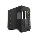 Darkflash DY470 computer case (black) + 4 fans + GPU bracket