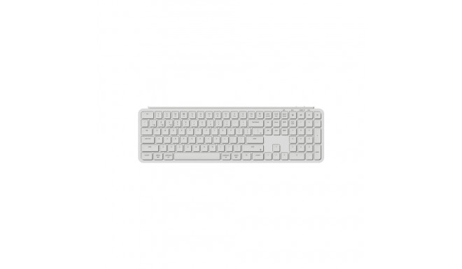 Ultra Slim Keychron B6 Pro 2.4G Wireless Keyboard (White) [B6P-K8].