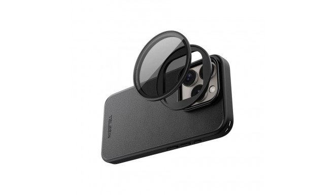 Telesin magnetic filter frame case for iPhone 15 Pro