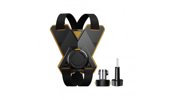 PULUZ motorcycle helmet mount for sports cameras (including Ace Pro 2, Osmo Action 5 Pro)