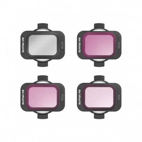 Set of 4 filters Sunnylife MCUV, ND8/16/32 for DJI Avata 2