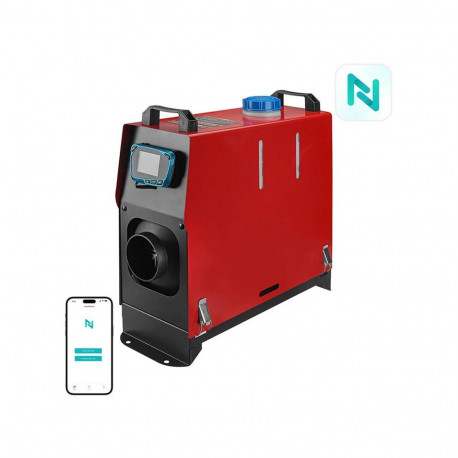 Parking heater Blitzwolf BW-AH-V1B-BT, 5kw, 12V with AC input, app-controlled + Bluetooth