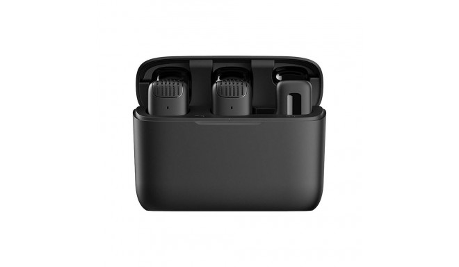 Microphone with charging case Apexel APL-MIC008 Type-C, 2 pcs.