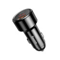 Ładowarka samochodowa Baseus Magic USB + USB-C QC 4.0  PD 45W (czarna)