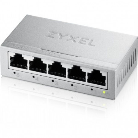 ZYXEL GS-105B V5 5-PORT MINI DESKTOP GIGABIT ETHERNET SWITCH (5Y WARRANTY)