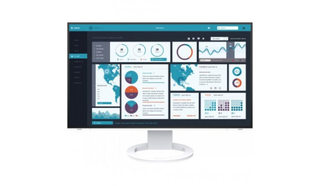 EIZO EV2795EN 27" IPS 16:9 2560X1440 USB-C/70W RJ45 (WHITE)