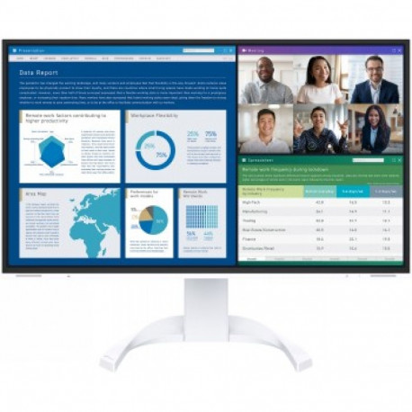 EIZO EV2740X 27" IPS 16:9 3840X2160 USB-C/94W RJ45 (WHITE)