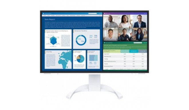 EIZO EV2740X 27" IPS 16:9 3840X2160 USB-C/94W RJ45 (WHITE)