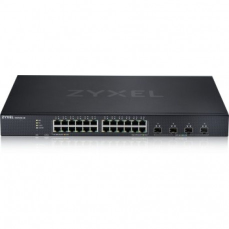ZYXEL XGS1935-28, 28 PORT LITE-L3 SMART MANAGED SWITCH, 24X GIGABIT COPPER AND 4X 10G SFP+, HYBRID M